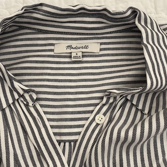 Madewell Central Shirt in Gabriel Stripe - Picture 5 of 5